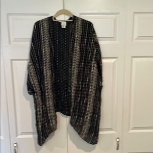 Sonoma Black and White Dotted Cardigan